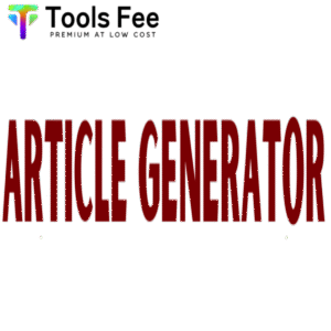 One Click Article Generator